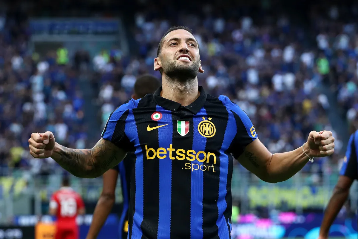 Calhanoglu Puji Kekuatan Inter dan Real Madrid Menjelang Duel Sengit - sumber: (footballitalia)