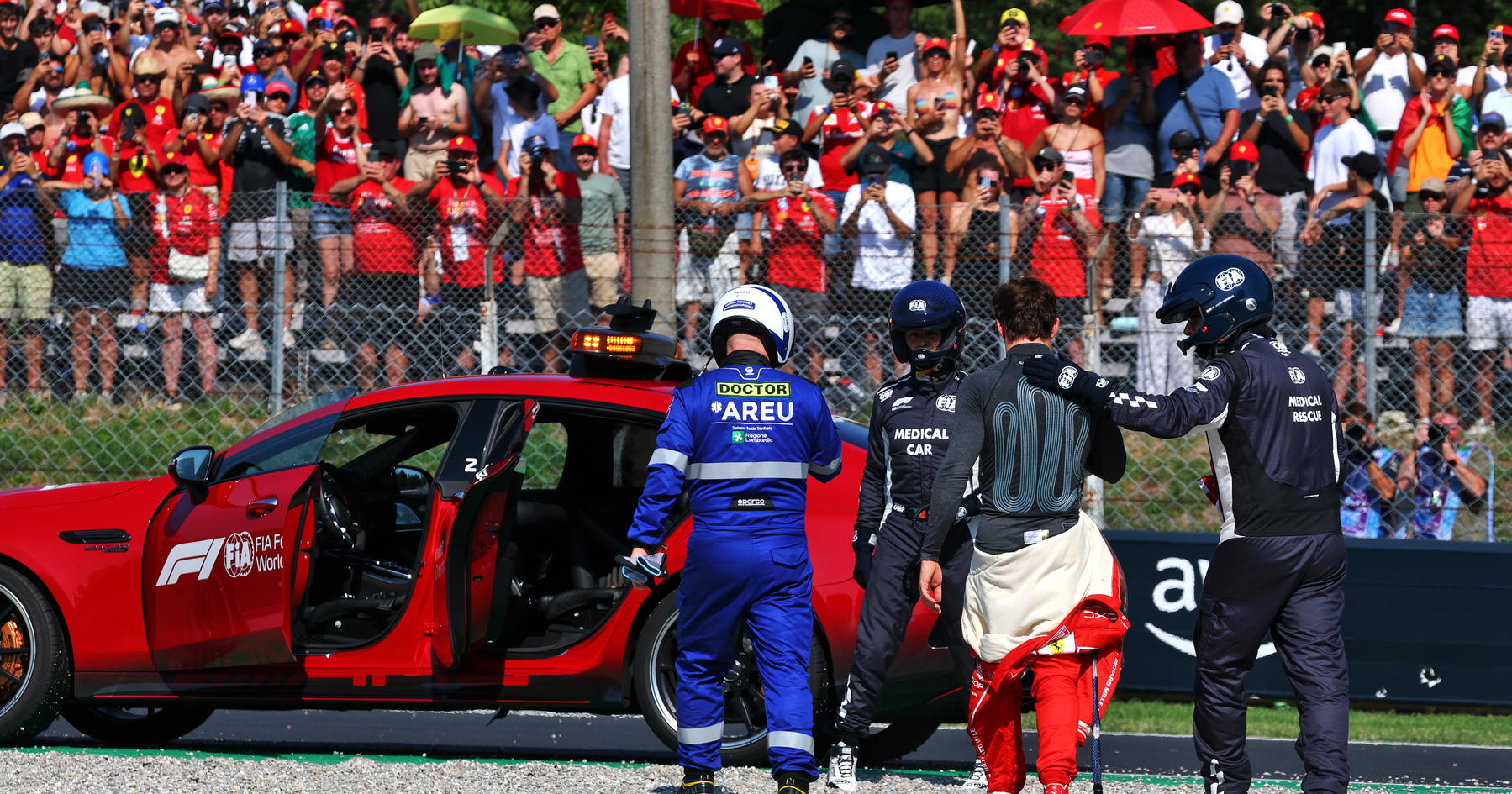 Charles Leclerc Pulih Setelah Kecelakaan Berat di Monza