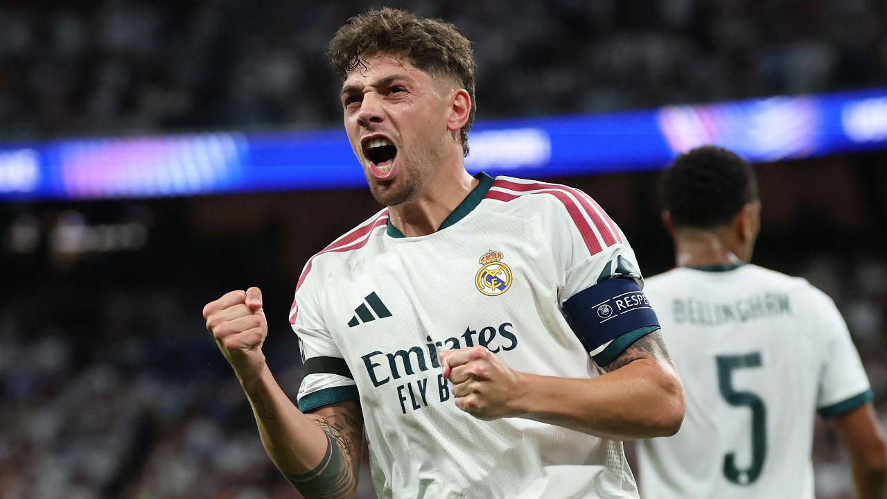 Meski Tak Sempurna, Federico Valverde Puas Real Madrid Kalahkan Inter