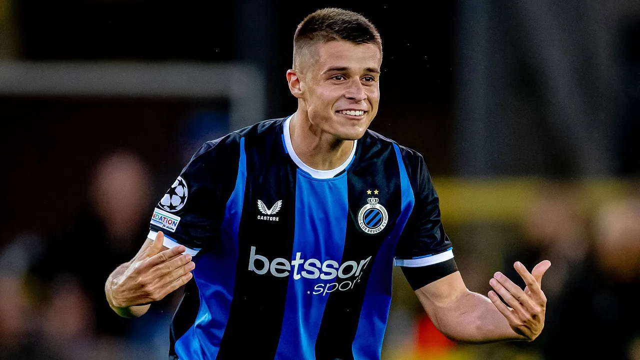Nicolo Tresoldi Kecewa Club Brugge Buang Peluang untuk Raih Poin