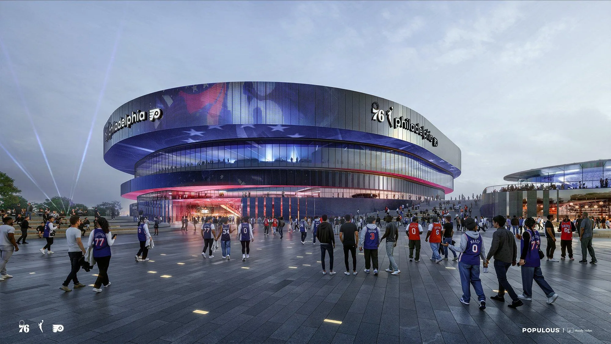 Sixers dan Flyers Bangun Arena Baru, Dibuka 2030 - sumber: (mainbasket)
