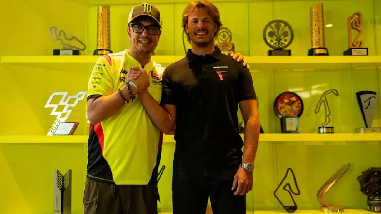 Bos VR46 Racing, Alessio Salucci bersama Nicolo Bulega
