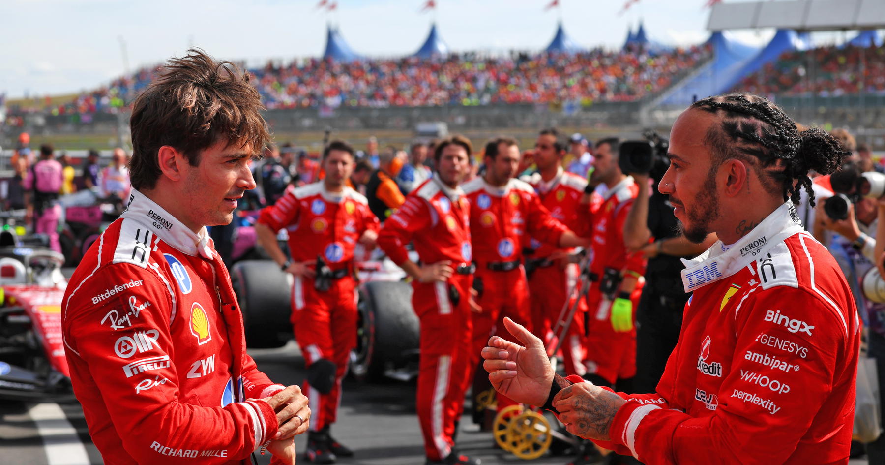 Hamilton dan Leclerc Berdamai Usai Ketegangan di Monza