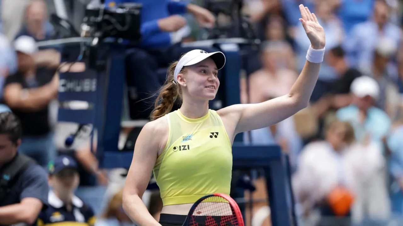 Hasil US Open: Bungkam Zheng Qinwen, Elena Rybakina Tembus Semifinal Pertama