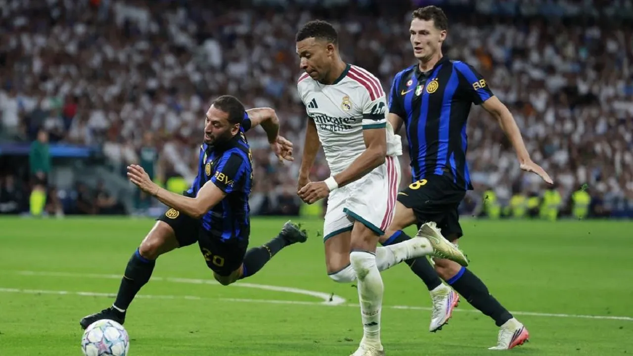 Inter Milan Cetak Rekor Akurasi Umpan 94% Meski Kalah dari Real