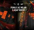 Milan Luncurkan Jersey Edisi Terbatas Kolaborasi dengan A$AP Rocky