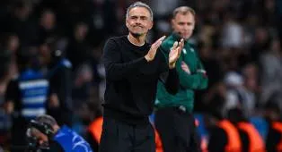 PSG Pesta Gol ke Gawang Slovan Bratislava, Luis Enrique Puas