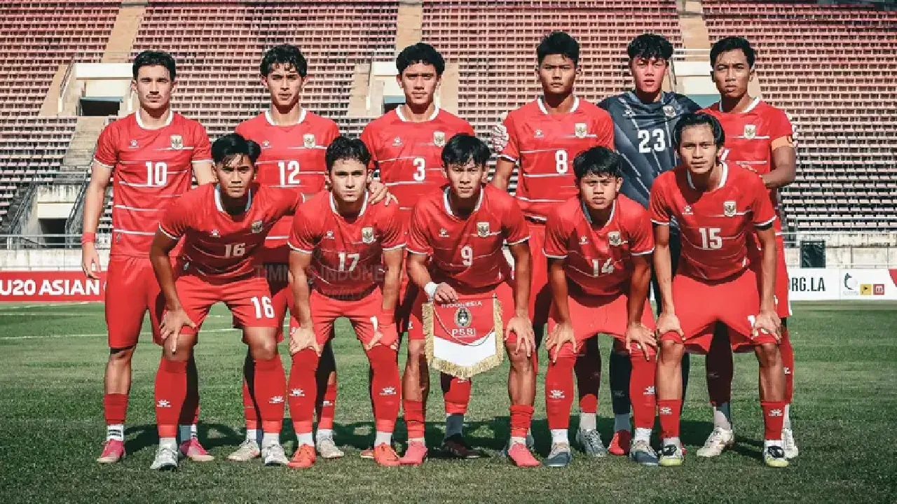 Skuad Timnas Indonesia U-20 berpeluang masuk di grup neraka di Piala Asia 2027.