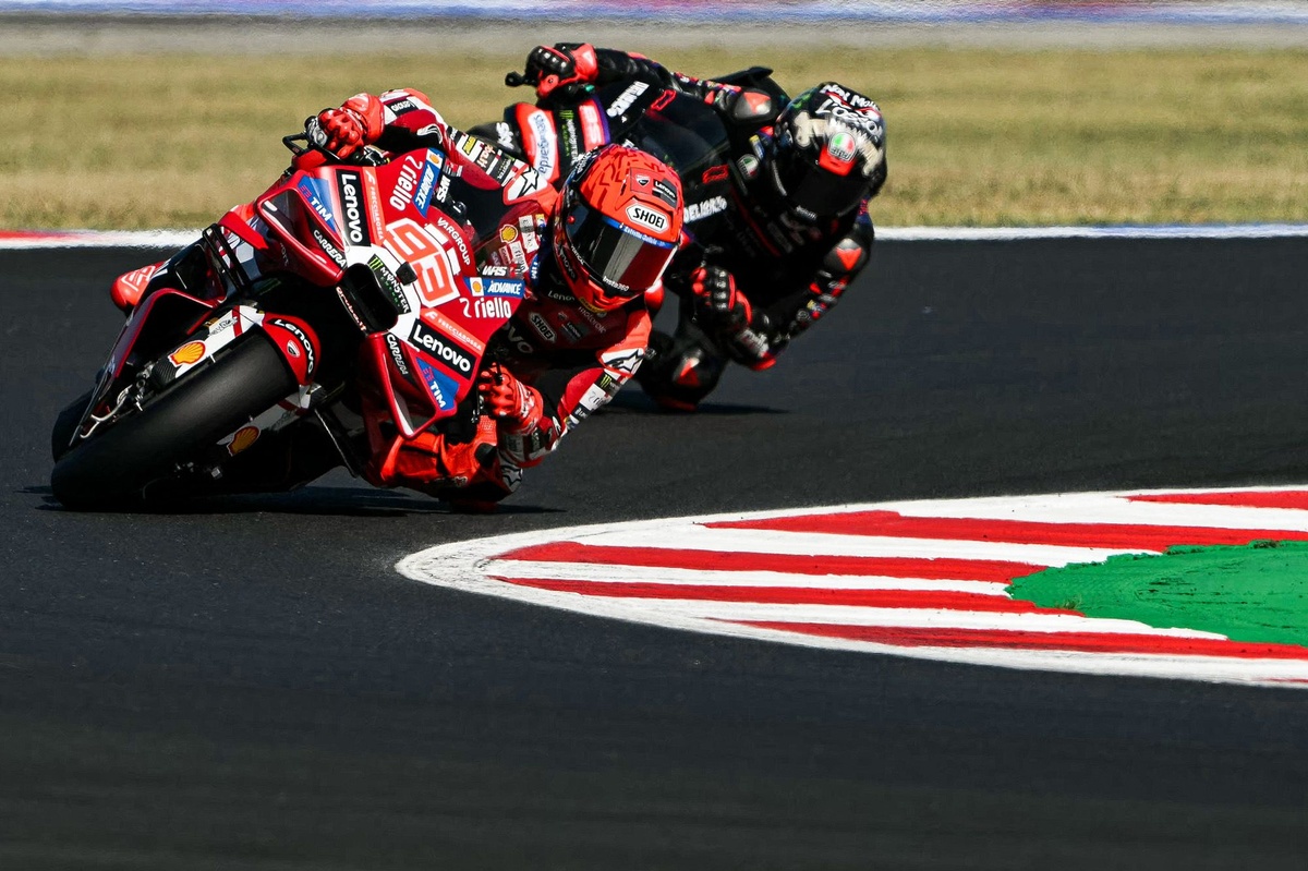 Marc Marquez Kalahkan Bezzecchi di Sprint MotoGP San Marino