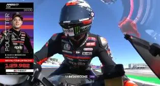 Marco Bezzecchi Cetak Rekor di Misano, Catatan Waktunya Bikin Takjub