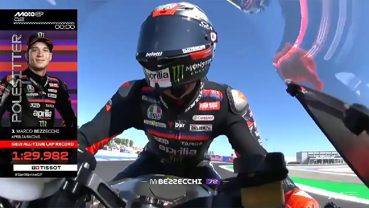 Marco Bezzecchi raih pole position di MotoGP San Marino