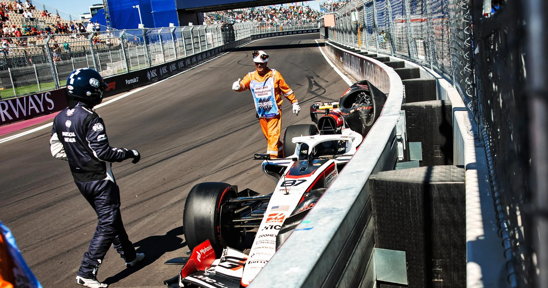 Oliver Bearman Absen di Kualifikasi F1 Usai Kecelakaan FP3 - sumber: (racingnews365)