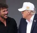 Donald Trump Kunjungi Irish Open, Sempat Berbincang dengan Brooks Koepka