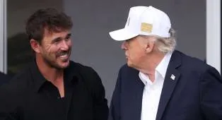 Donald Trump Kunjungi Irish Open, Sempat Berbincang dengan Brooks Koepka