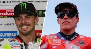 Fabio Di Giannantonio Kagum Lihat Strategi Marquez Menang di Sprint Misano