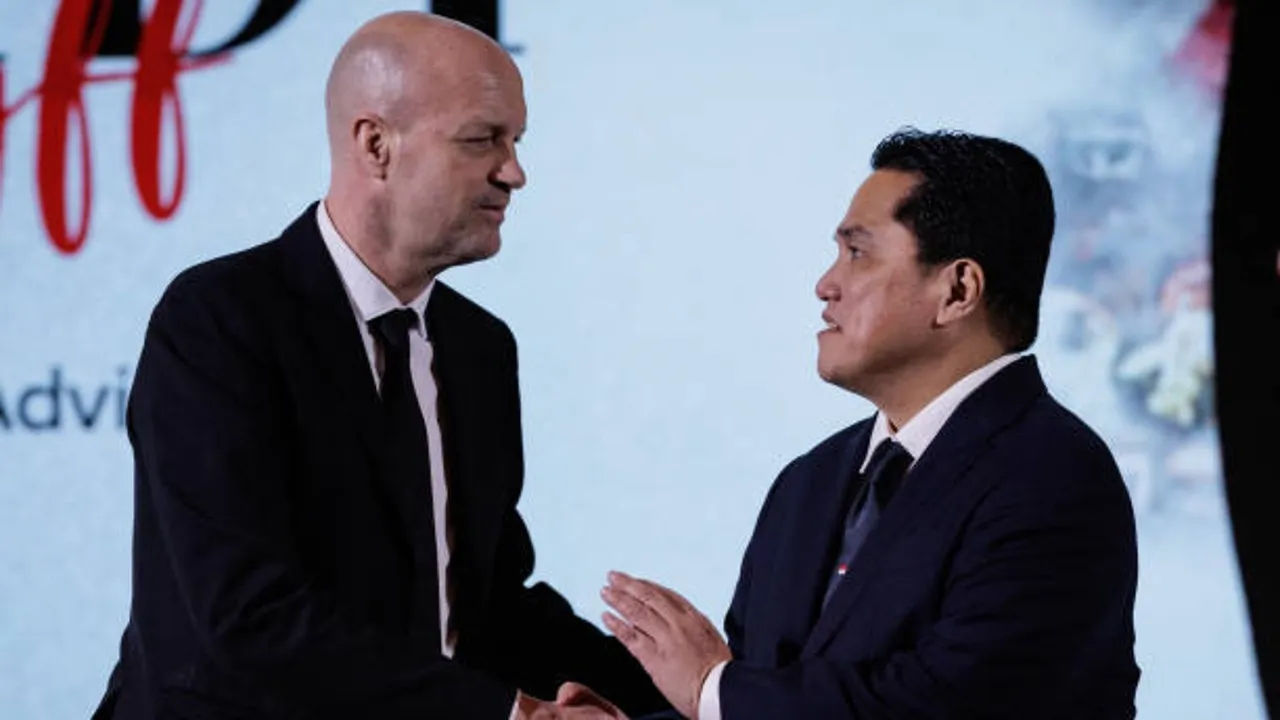 Ketua PSSI, Erick Thohir, sebut kerja sama dengan Ajax jadi langkah besar majukan sepak bola nasional