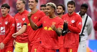 Antonio Nusa Bahagia Bantu RB Leipzig Hancurkan Hamburg