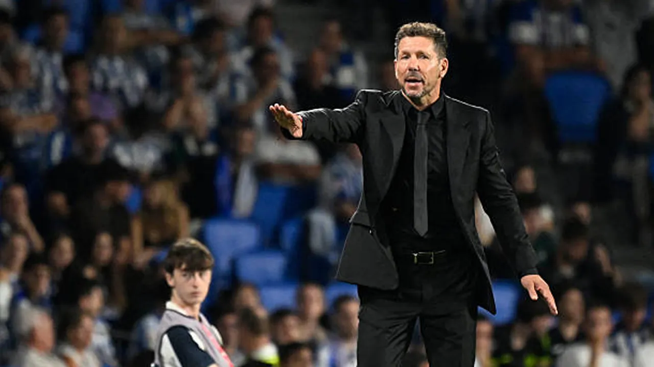 Atletico Madrid Baru Cetak Gol di Menit Akhir, Diego Simeone Beri Pembelaan