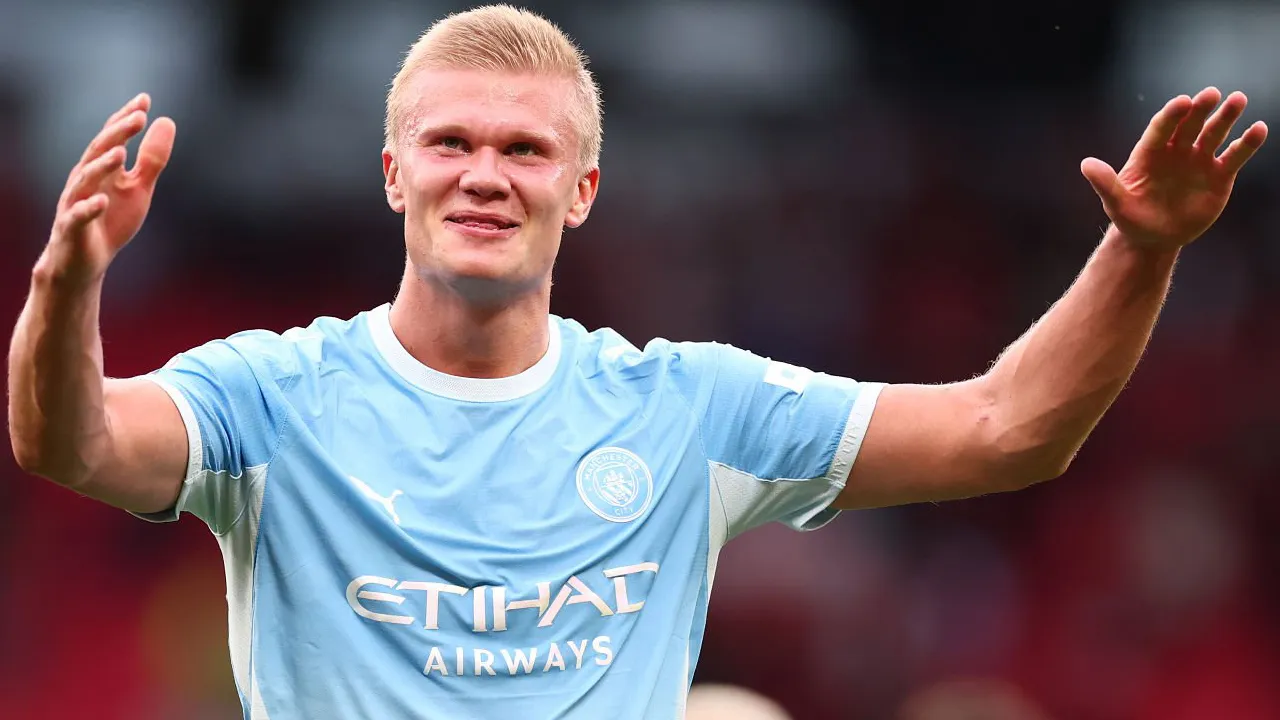 City Tumbangkan MU dengan 10 Pemain, Erling Haaland: Ini Luar Biasa