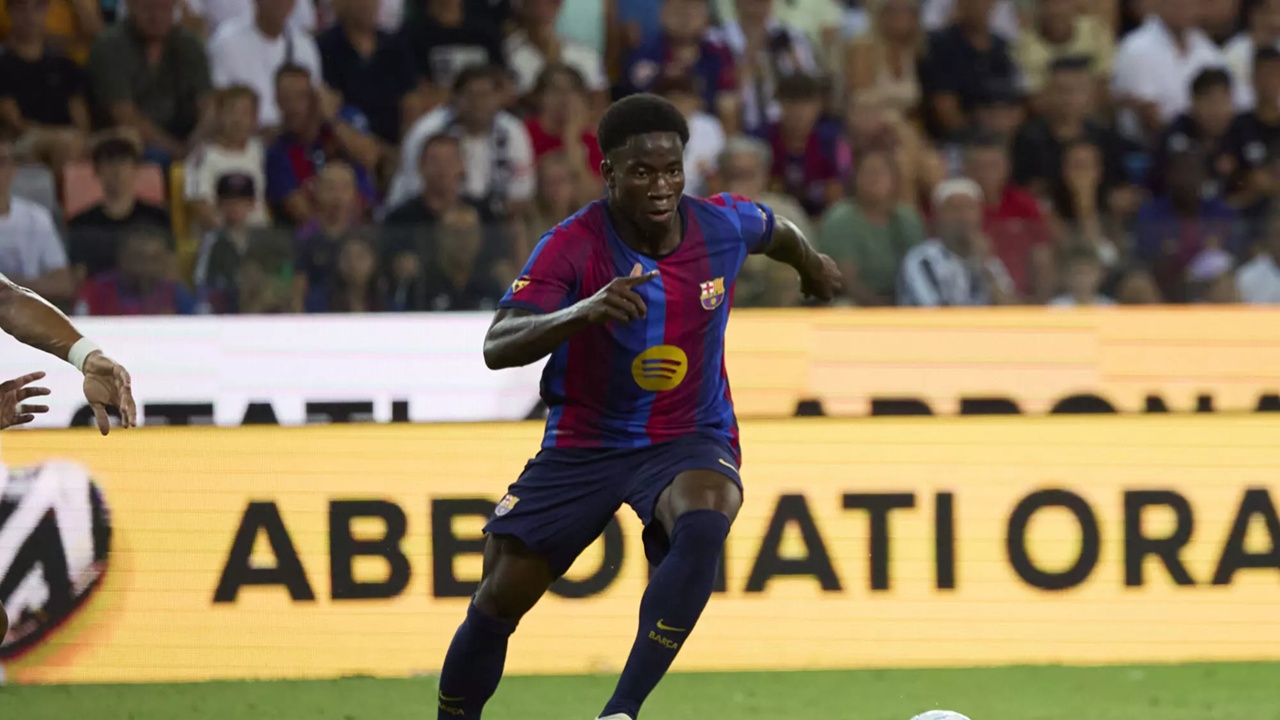 Ebrima Tunkara Kembali, Akan Bikin Persaingan di Barcelona Memanas