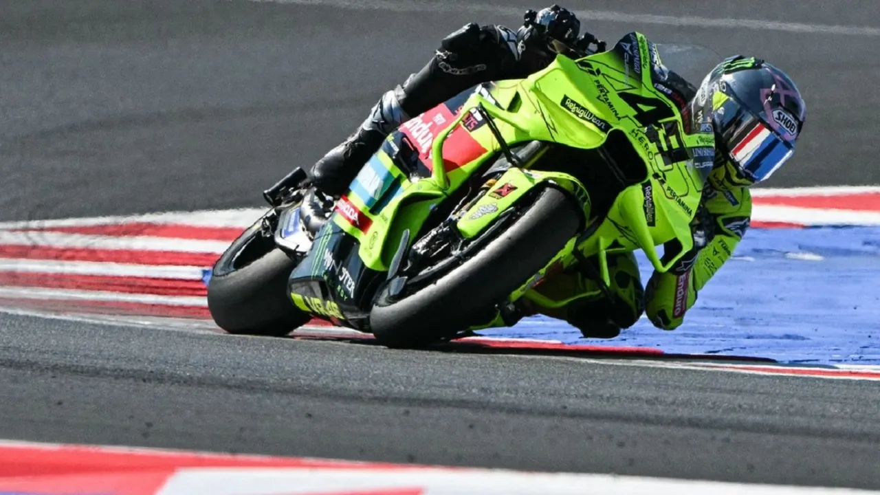 Fabio Di Giannantonio kesal motornya bermasalah di GP San Marino.