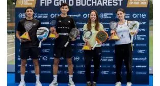 Gelar Perdana Gala-Jensen di FIP Padel Gold Bucharest Rumania