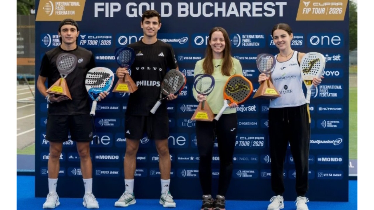 Gelar Perdana Gala-Jensen di FIP Padel Gold Bucharest Rumania