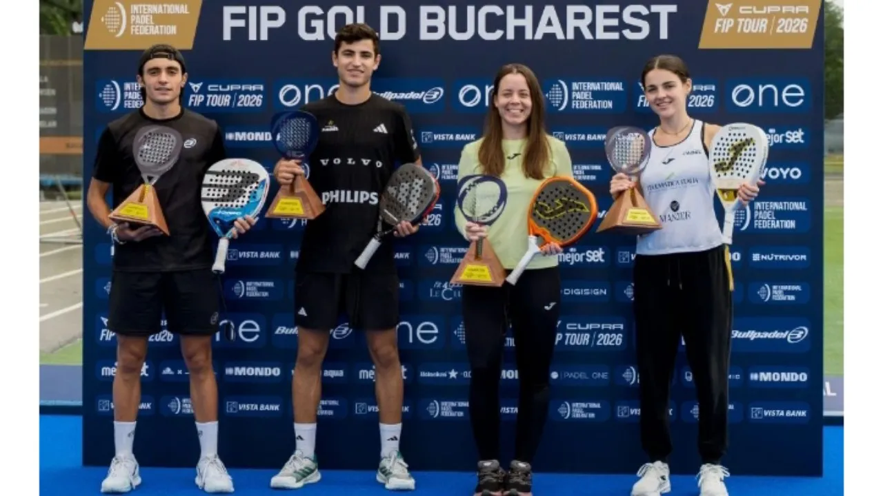 Gelar Perdana Gala-Jensen di FIP Padel Gold Bucharest Rumania
