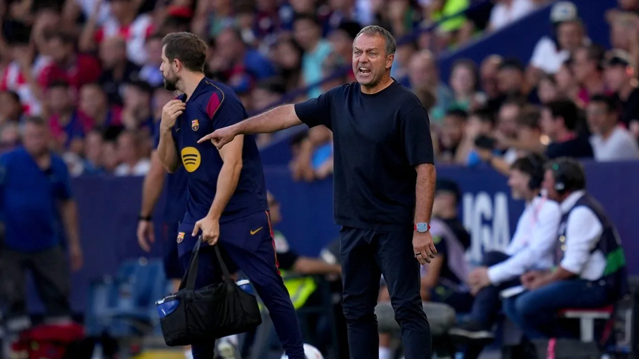 Hansi Flick Siap Disalahkan Usai Gawang Barcelona Dibobol Levante