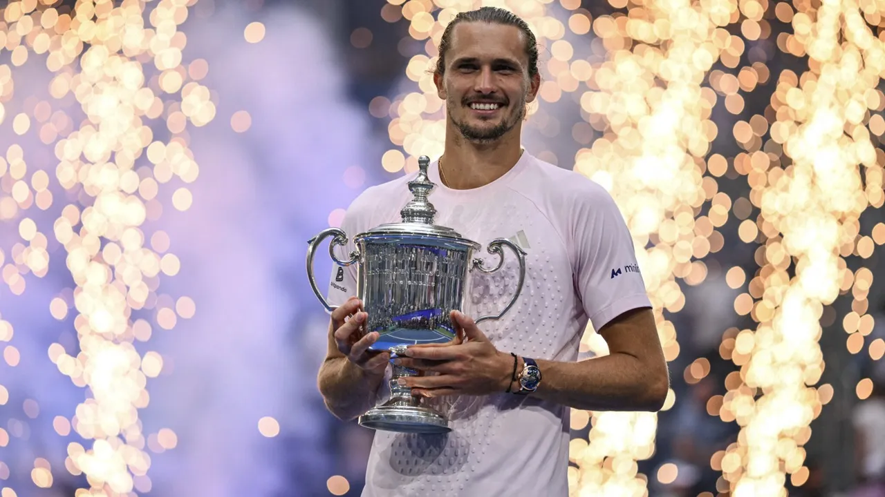 Hasil US Open: Bungkam Ben Shelton, Alexander Zverev Gandakan Gelar Grand Slam