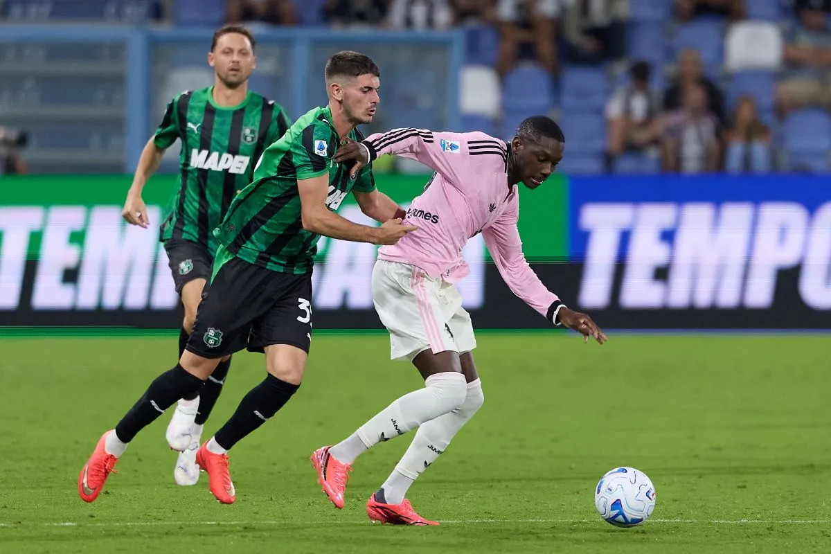 Juventus Tumbang dari Sassuolo, Kolo Muani dan Woltemade Jadi Sorotan