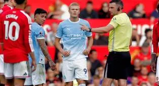 Kemenangan Man City Dihiasi Gol Haaland yang Kontroversial