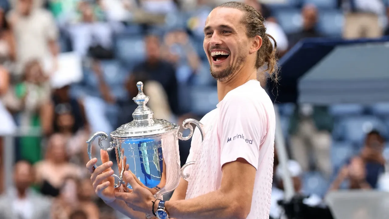 Alexander Zverev Masuk Klub Eksklusif Usai Juarai US Open