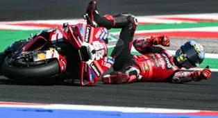 Francesco Bagnaia Heran Bisa Crash Lagi di GP San Marino