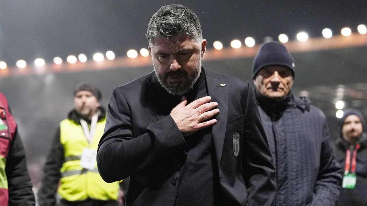 Gennaro Gattuso Mendapat Sambutan Hangat Suporter AC Milan di Olimpico