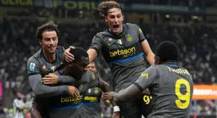 Inter Milan Kembali Menang Comeback Dramatis, Bungkam Udinese 5-3