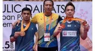 Pelatih Indonesia Nova Armada Bangga Raihan Gelar Aidil Sholeh dan Cheah Liek Hou