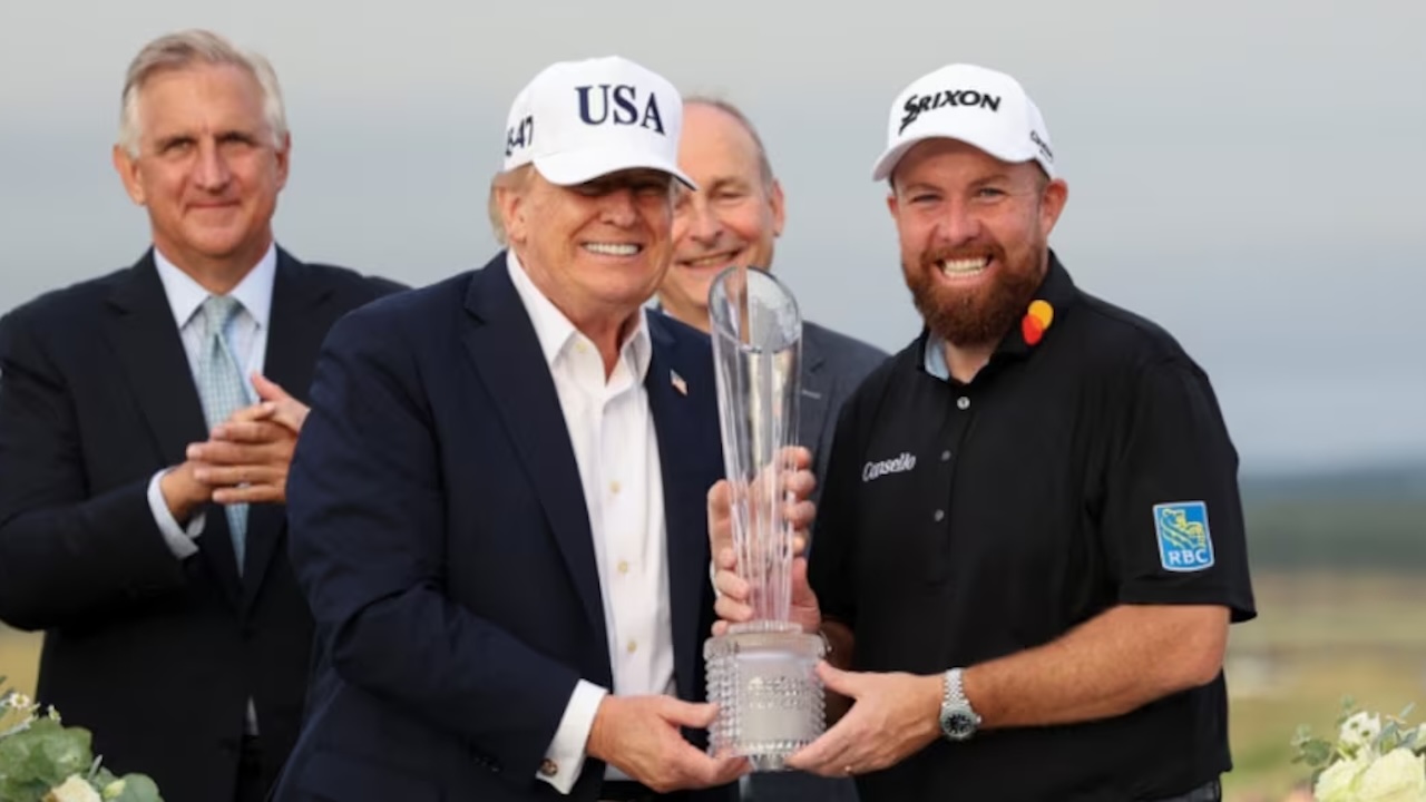 Shane Lowry Dominan di Irish Open, Donald Trump Beri Pujian