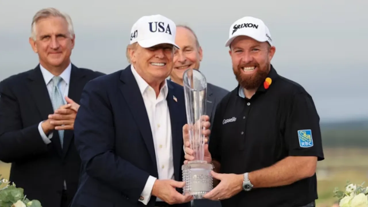 Shane Lowry, Donald Trump