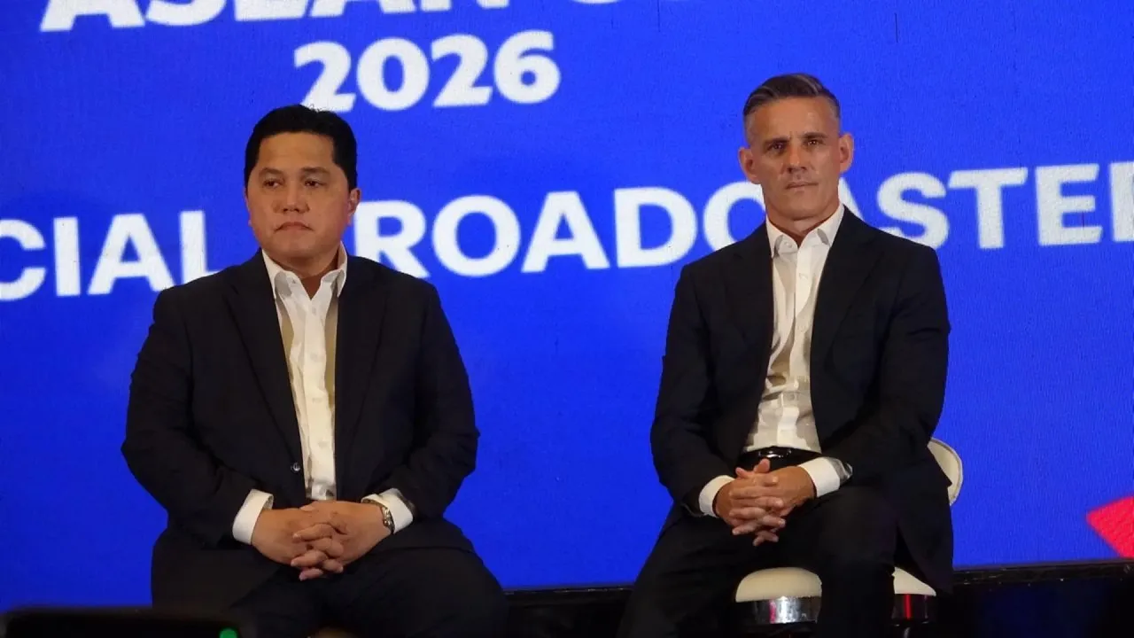 Erick Thohir dan John Herdman bicara soal persiapan Timnas Indonesia di FIFA ASEAN Cup 2026.
