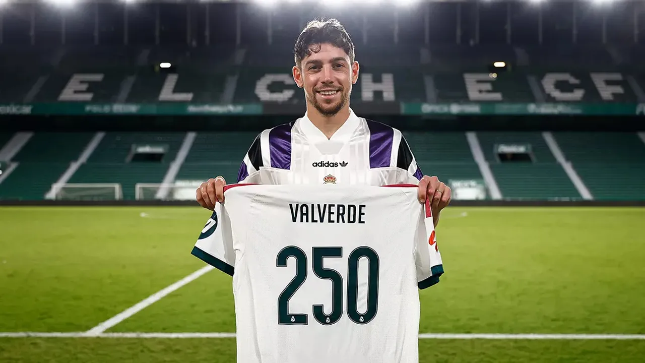 Federico Valverde Catat 250 Penampilan La Liga Bersama Real Madrid