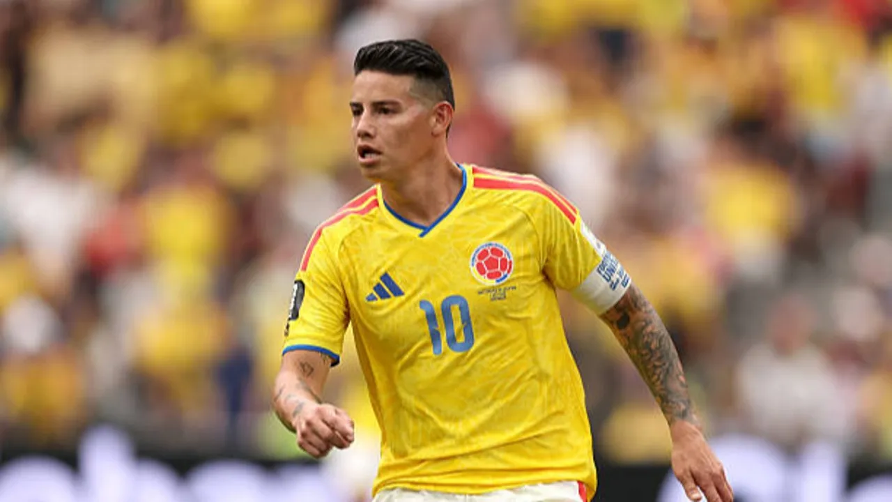 James Rodriguez umumkan gantung sepatu dari panggung internasional bersama Kolombia