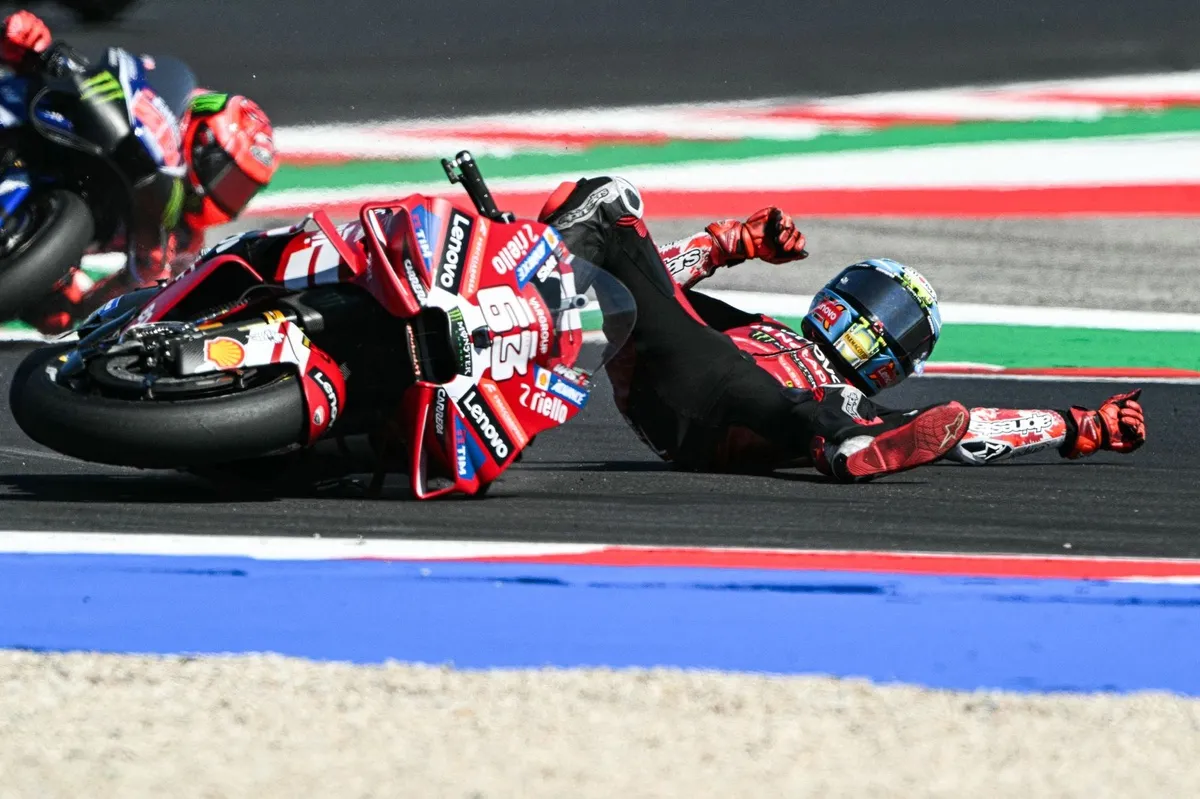 Perbedaan Besar pada Ducati Bagnaia Masih Jadi Misteri - sumber: (motorsport)