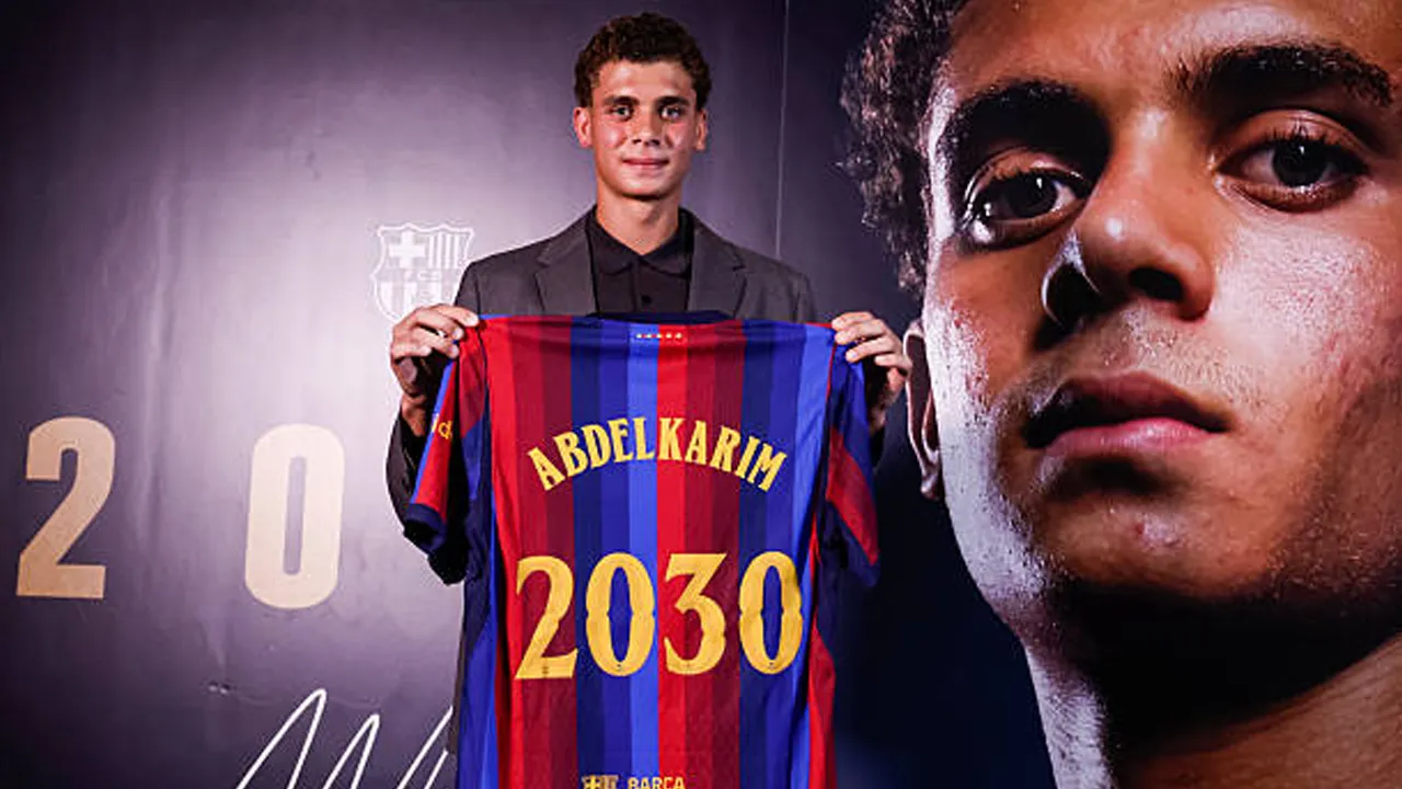 Tembus Tim Utama, Barcelona Beri Hamza Abdelkarim Kontrak Baru