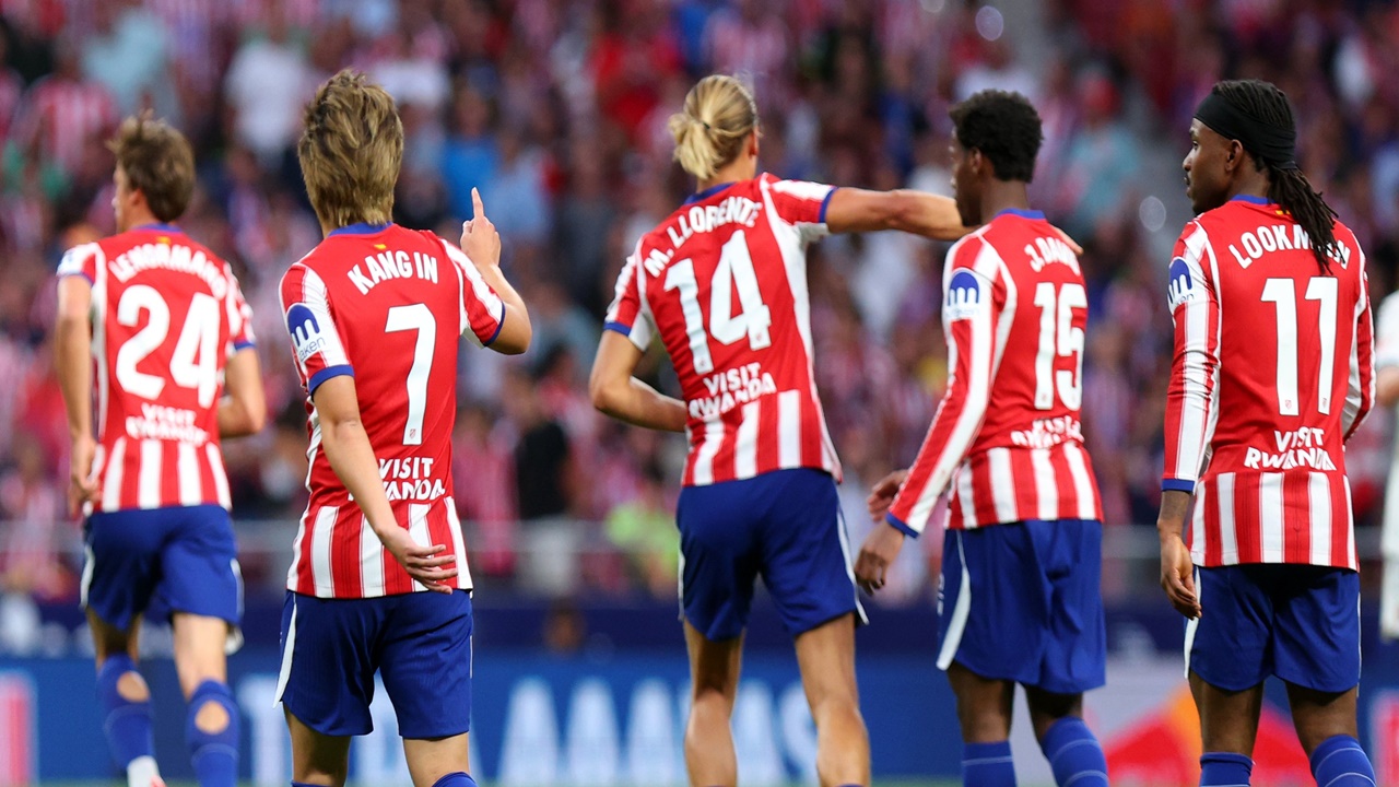 Tampil Dominan, Atletico Madrid Tundukkan Osasuna 4-0 di Metropolitano