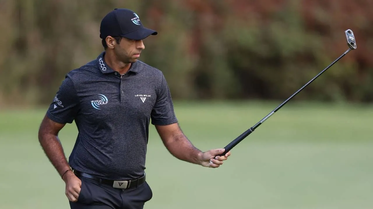 Aaron Rai menutup putaran pertama BMW Championship dengan tujuh birdie. (Foto: Golf Digest)
