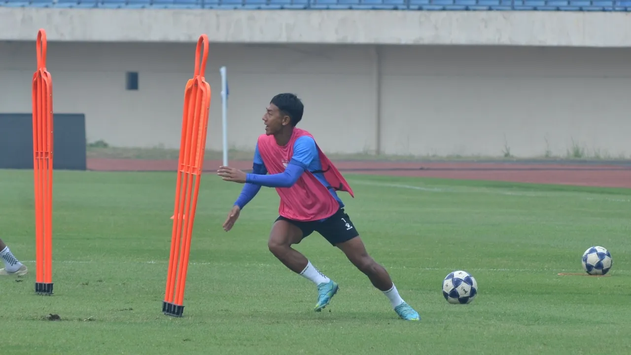 Gelandang serang Persib, Beckham Putra Nugraha
