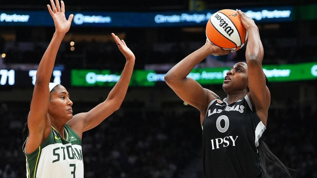 Hasil WNBA: Las Vegas Aces Jungkalkan Seattle Storm 114-77