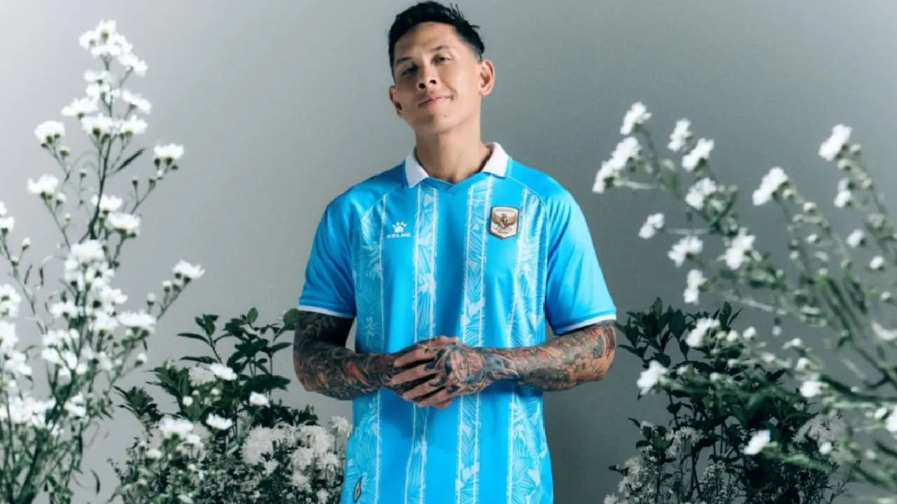 Jersey Biru Muda Timnas Indonesia Tuai Pujian Hingga Sindiran Netizen