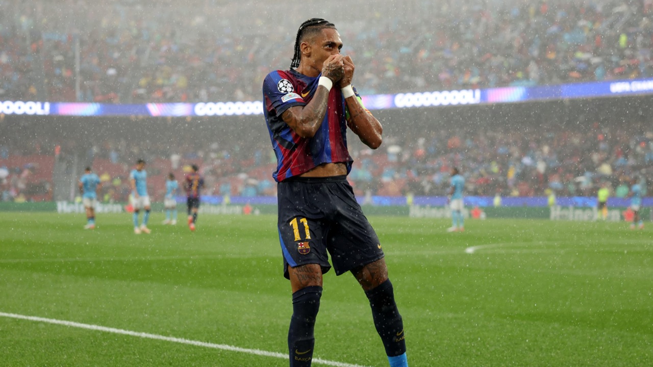 Raphinha Berencana Perpanjang Kontrak di Barcelona